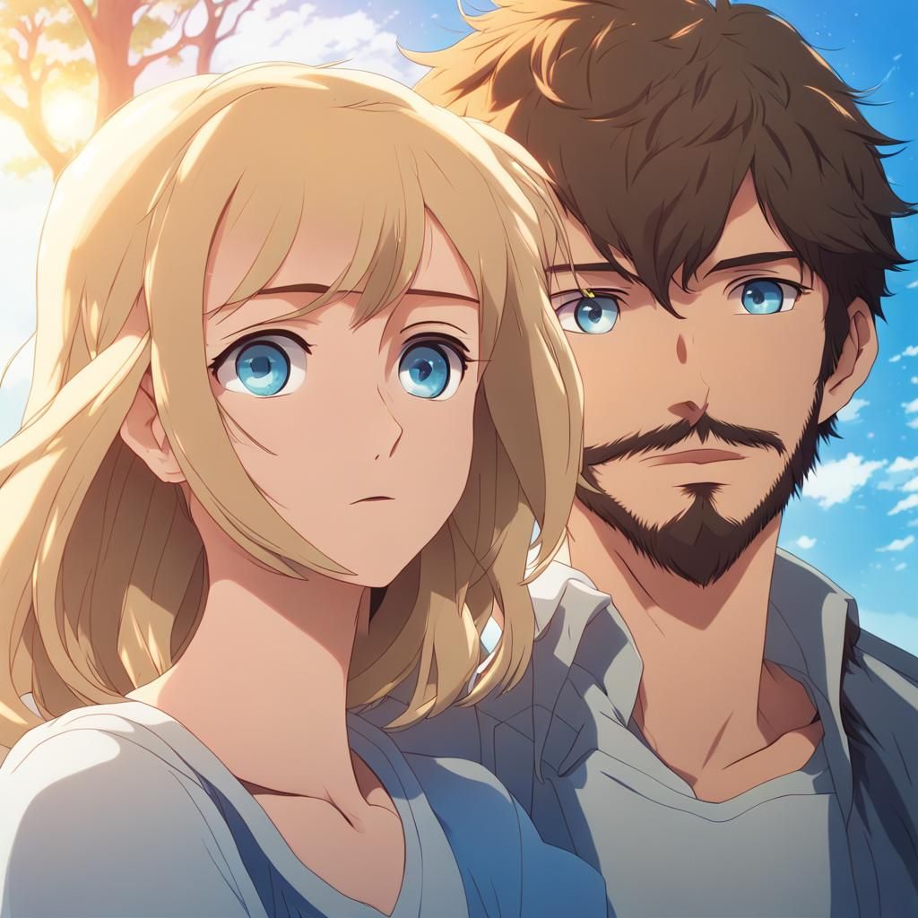 Matching Anime Profile Pictures in Deep Color