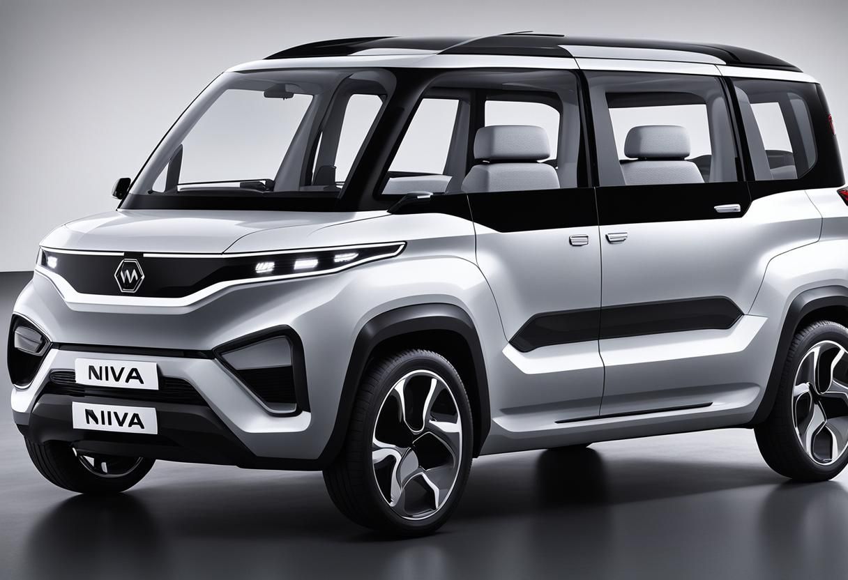 Futuristic Seven-Seat Niva Car of 2030
