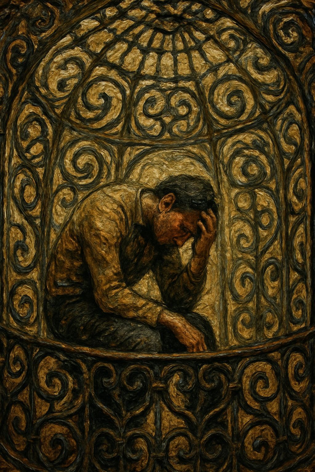 Within a Reflectigraphic Photoimpasto Living Dome, Finally H...