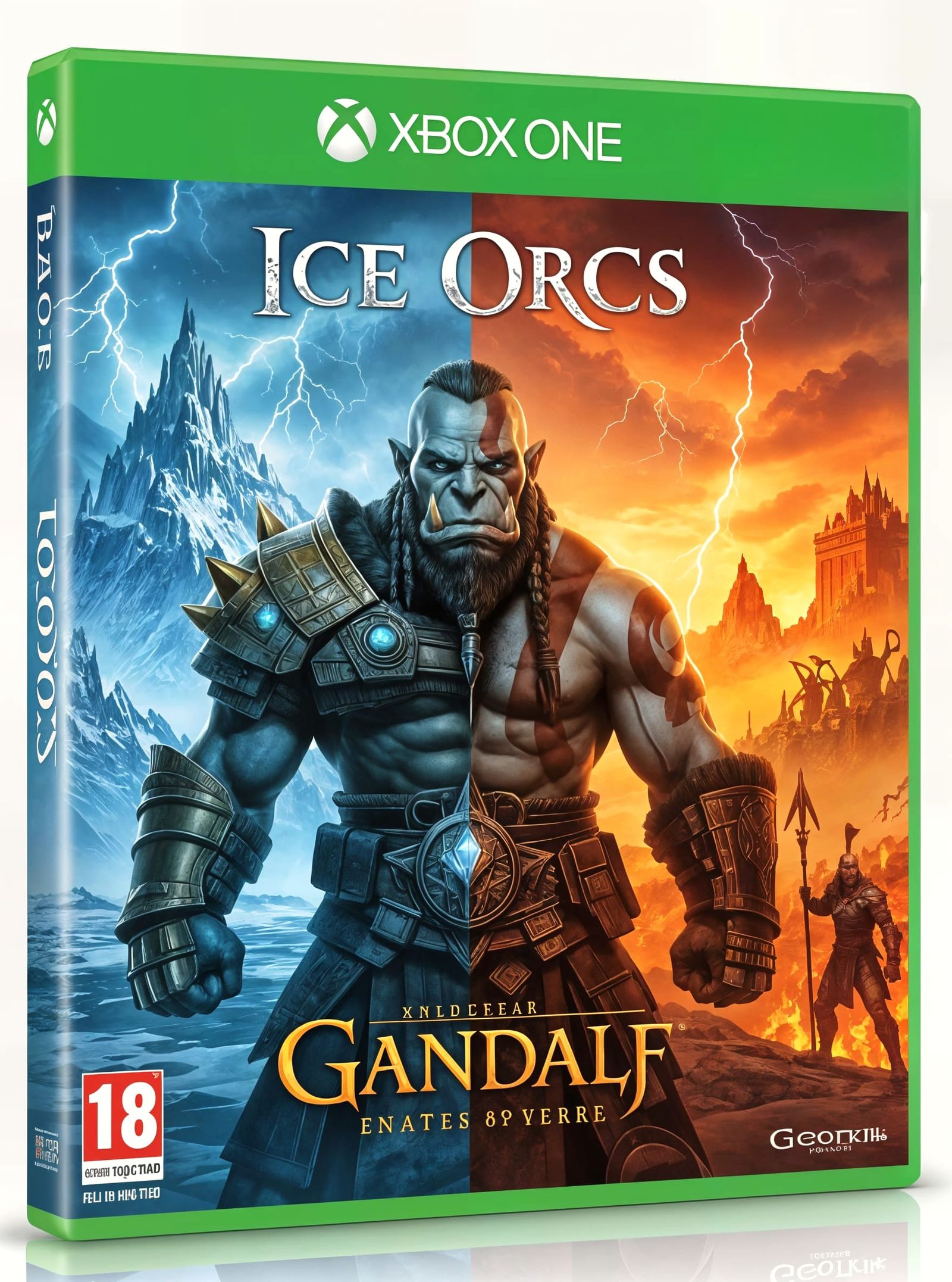Image of Text Saying "ICE ORCS"