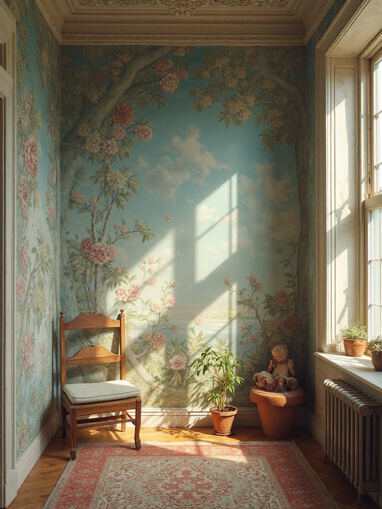 The Series of Lurches Between One Dramatic Pause and the Next with Vanishing Point Trompe L'oeils on Every Available Sur...