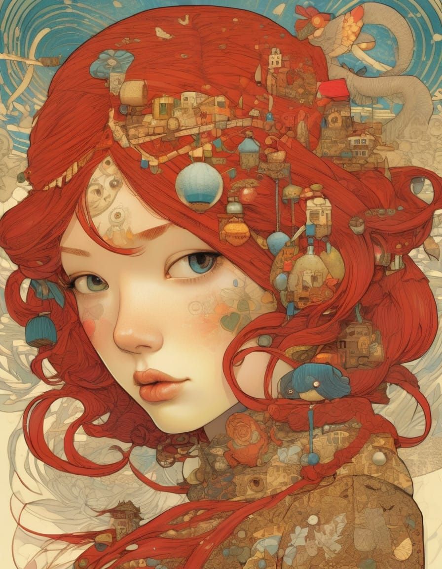 Vibrant Portraits of Women with Red Hair