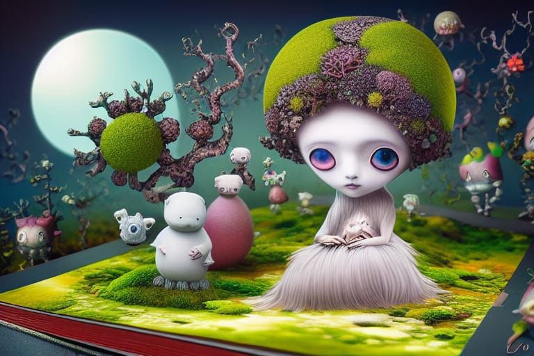 In the mossy forest