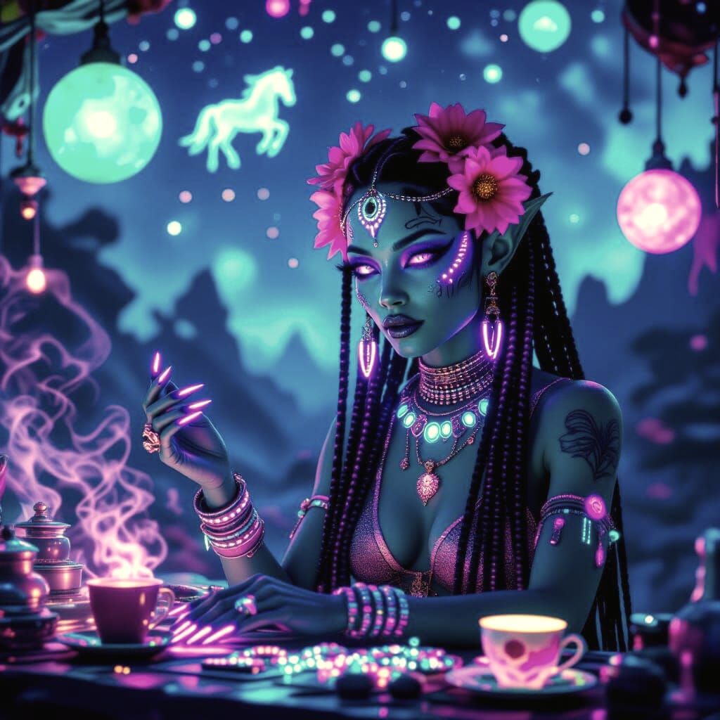 “She Sells Bracelets from the Nebula”