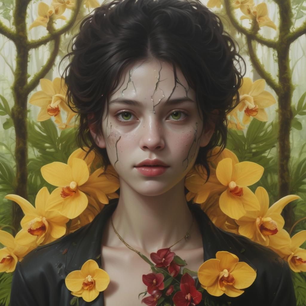 Psychedelic Rainforest: A Photorealistic Maximalist Masterpi...