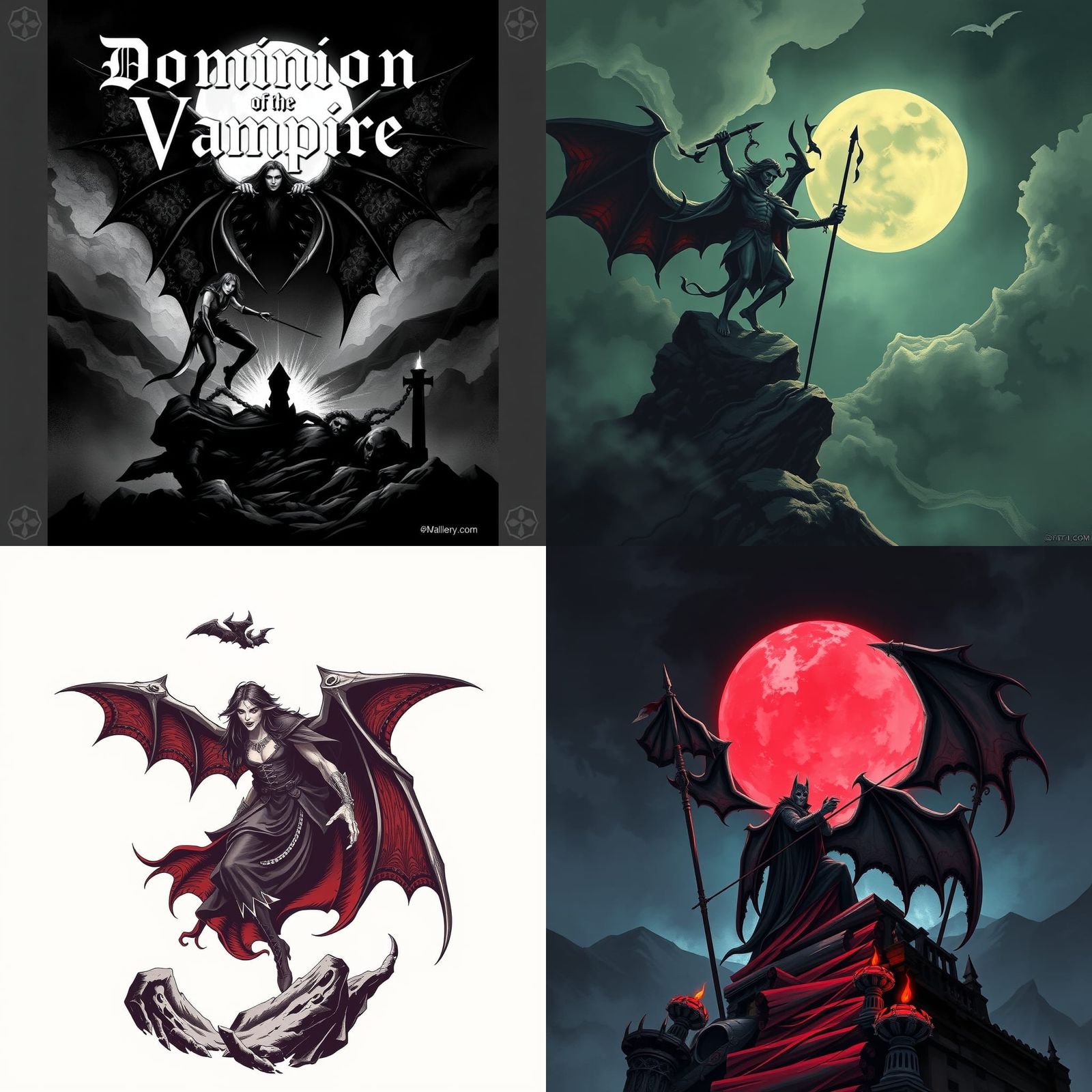 Ethereal Vampire Kingdom in Twilight Realm