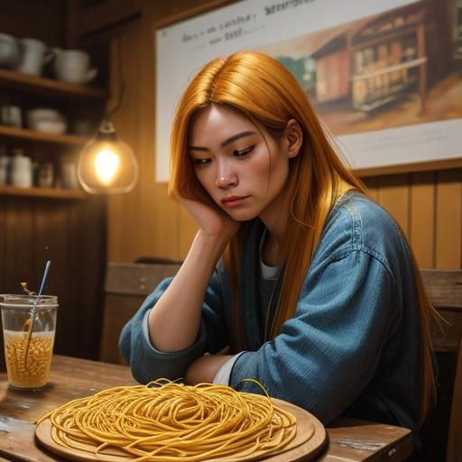 ,I used to practice weaving with spaghetti three hours a day...