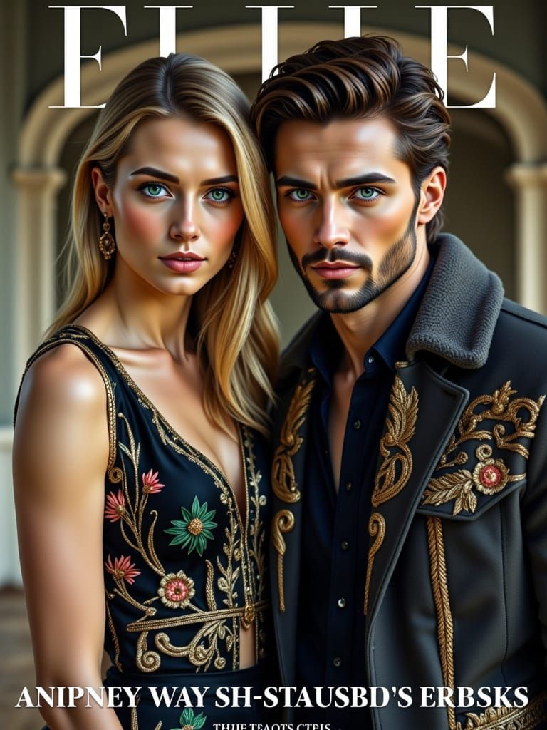 High Fashion Models in Vogue Style