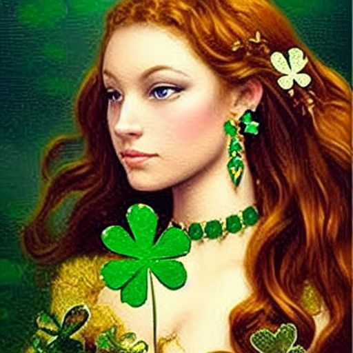 Ethereal Empress Celebrates St. Patrick's Day