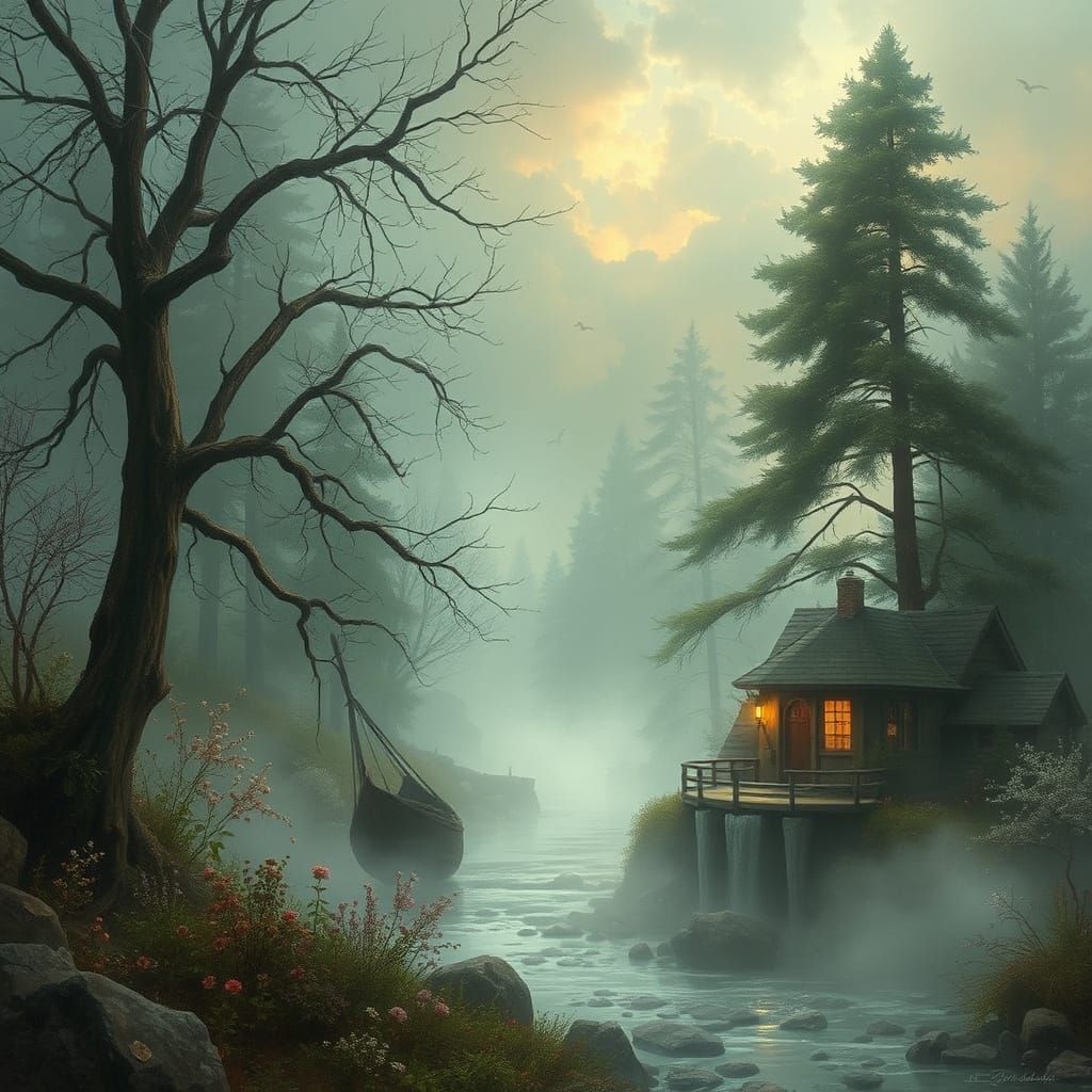 Whispers of Emptiness in an Ethereal Landscape