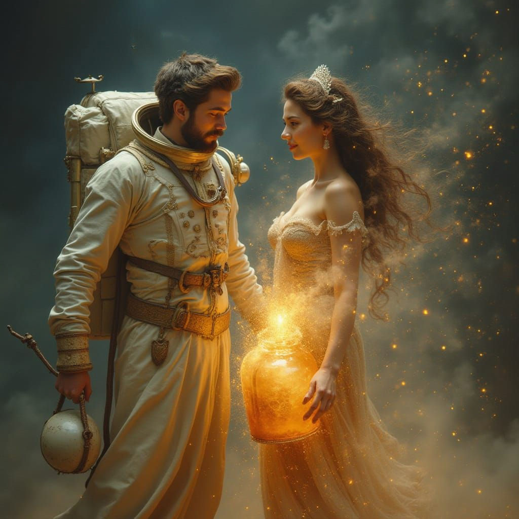 Tony Nelson Meets Jennie in a Whimsical Encounter