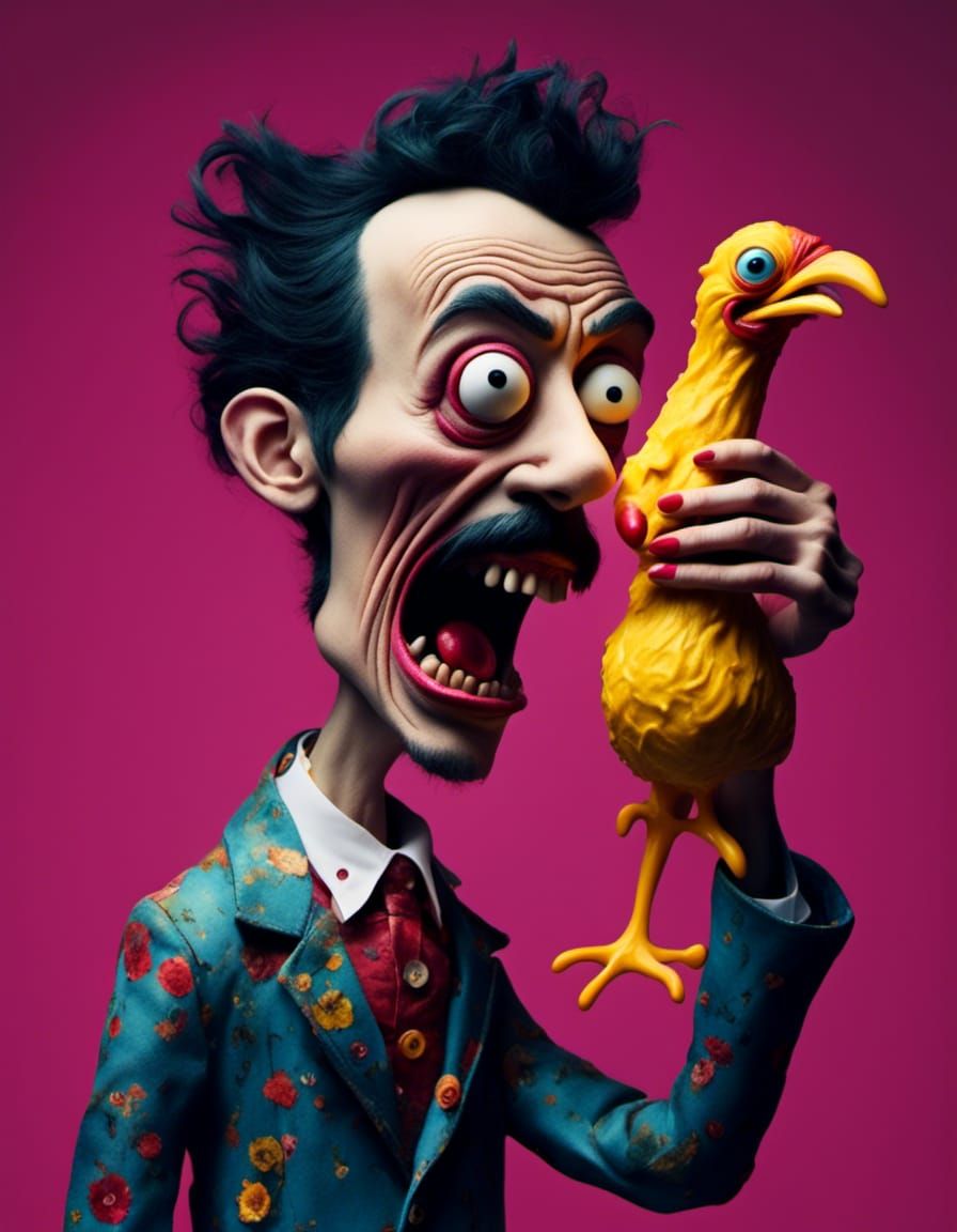 the rubber chicken weapon