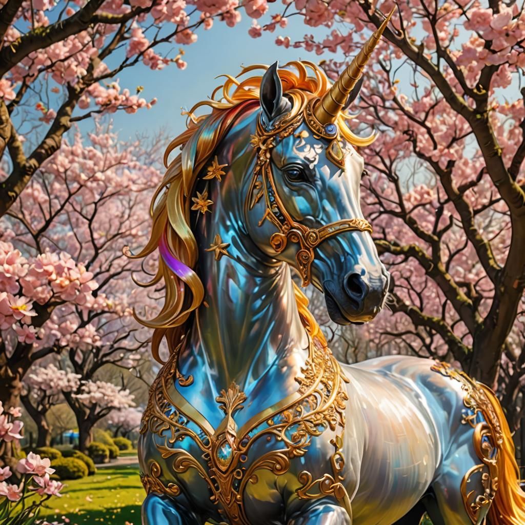 Unicorn at the park :)