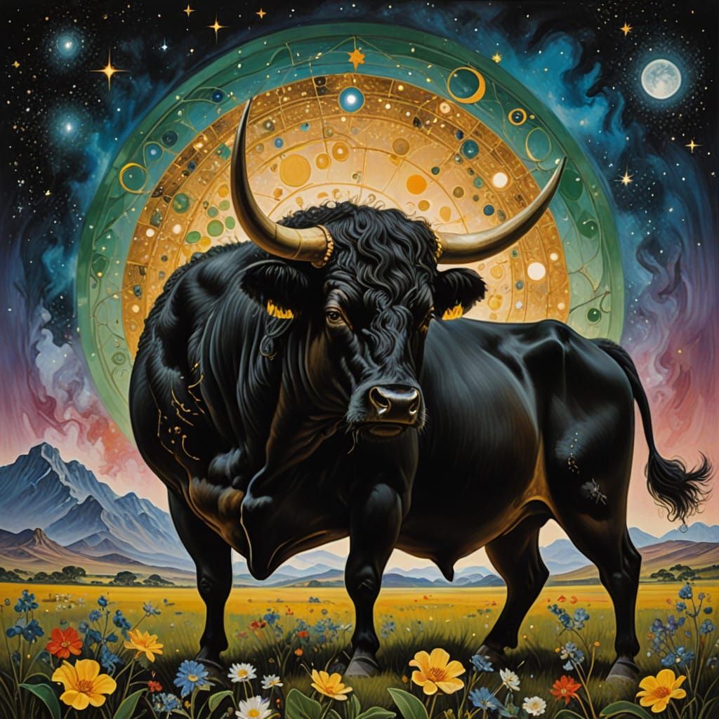Majestic Taurus in Celestial Harmony