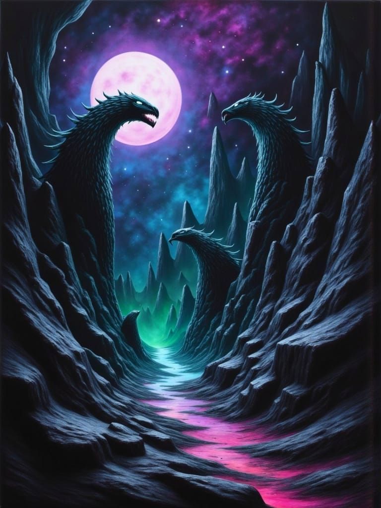 He thought he was seeing monsters