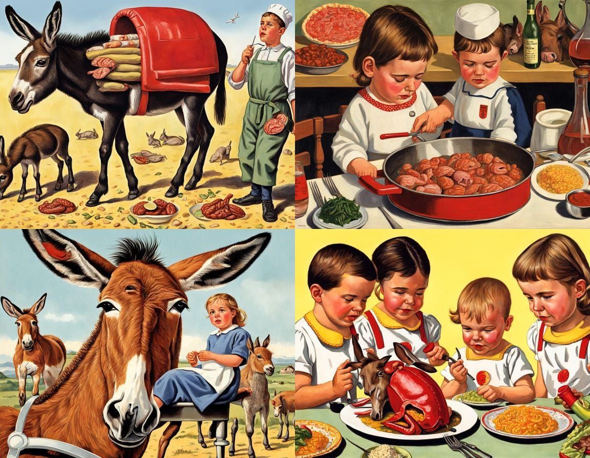 Unsettling Lobotomy in a Whimsical Style