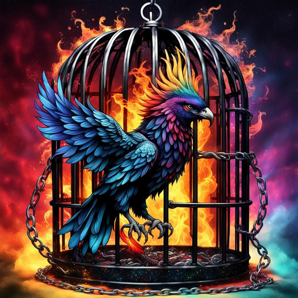 Phoenix Breaking Free