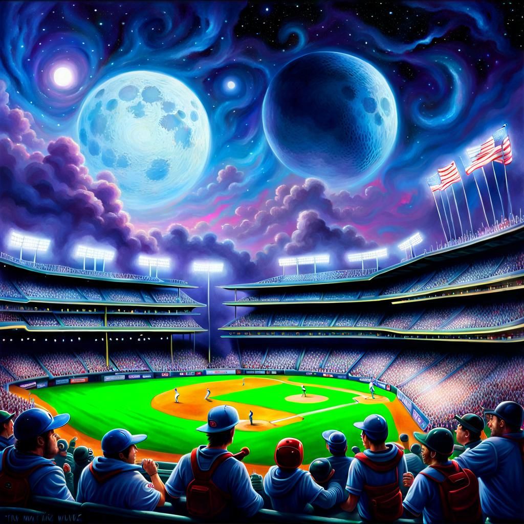 A Intergalactic Baseball game
