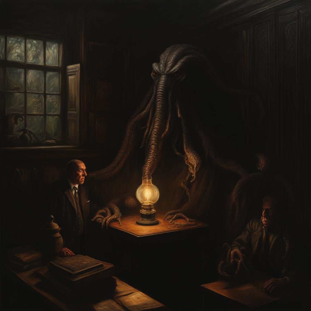 Eldritch Horror: Cthulhu Mythos in Chiaroscuro