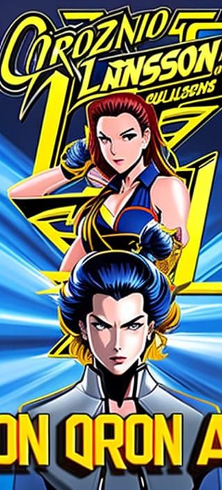 Anime Portrait of Heather Langenkamp as Streets of Rage