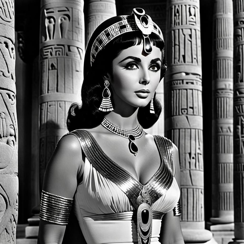 Elizabeth Taylor as Cleopatra