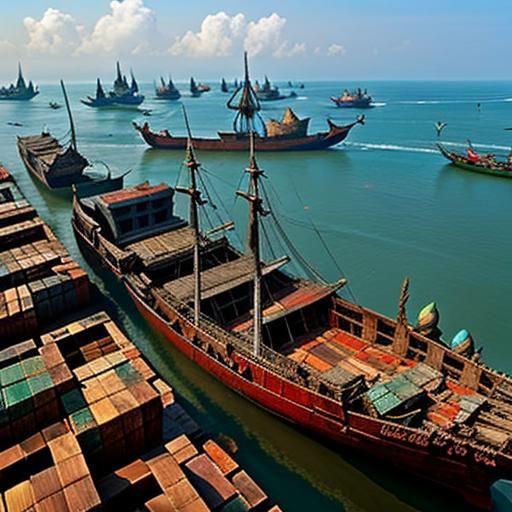 Javan Junk Ship in Jakarta