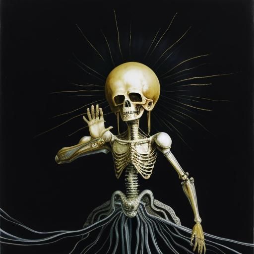 Surreal Melting Oil Painting Inspired by Salvador Dali