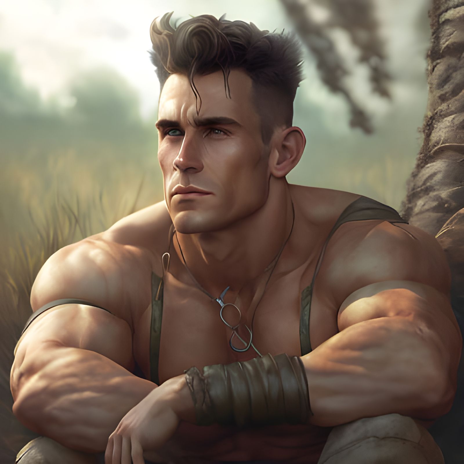 Chief Accountant relaxing on his lunch break, obviously