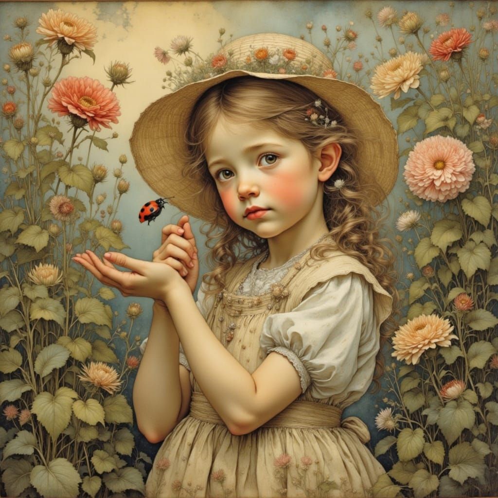 “Ladybird, ladybird, fly away home”