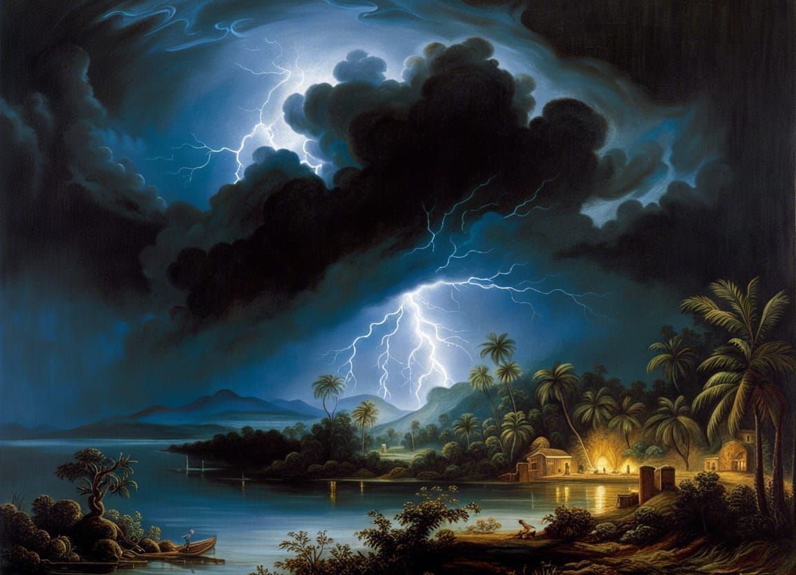 Catatumbo Lightning Strikes in Romantic Style