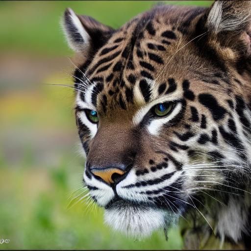 Jaguar Mid-Dive: Canon Macro Photography