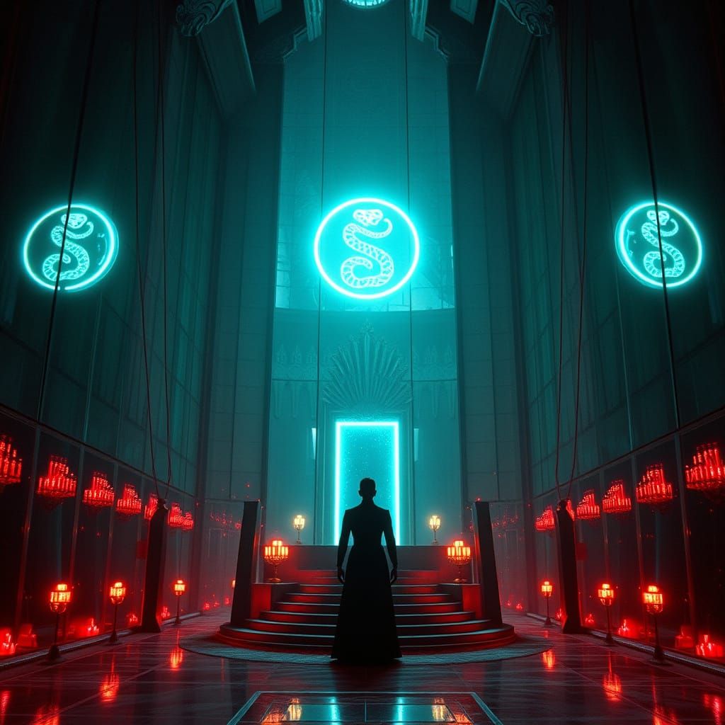 Surreal Ritual Chamber Reveals Twisted Order's Spiritual Cor...