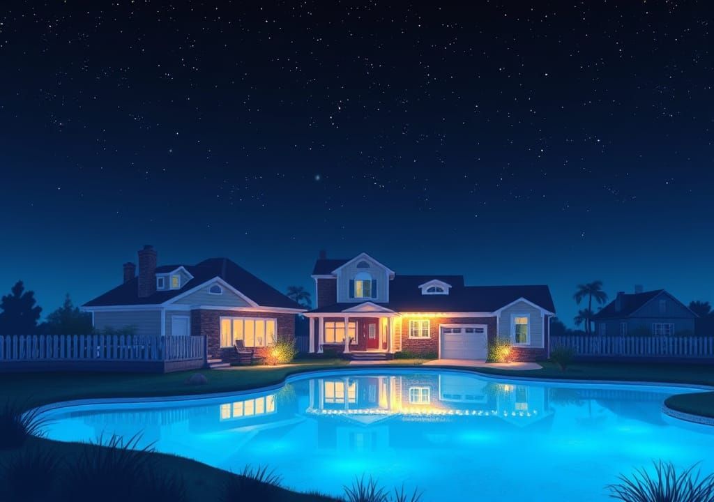 Inspiring Iridescent Dreamscape: A Dazzling Detailed Illustr...