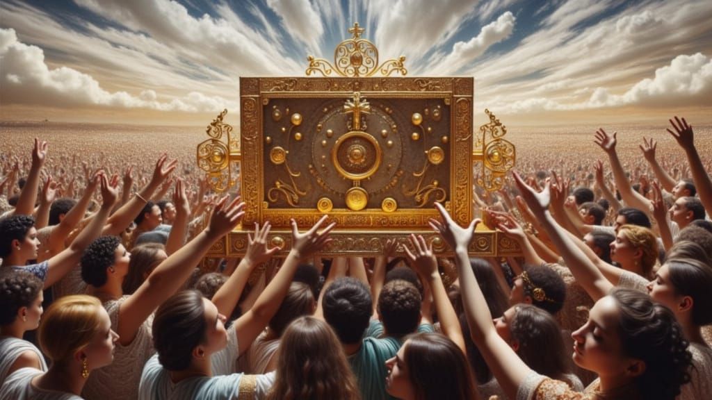 Ark of Covenant Returns to Zion: Filigree Style