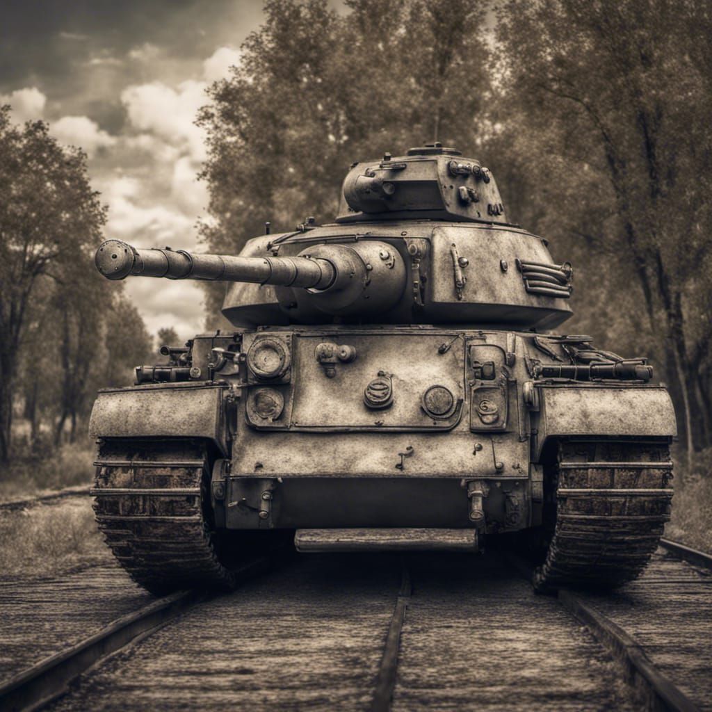 WWII Soviet Tank with Detailed, Hyperrealistic Rendering