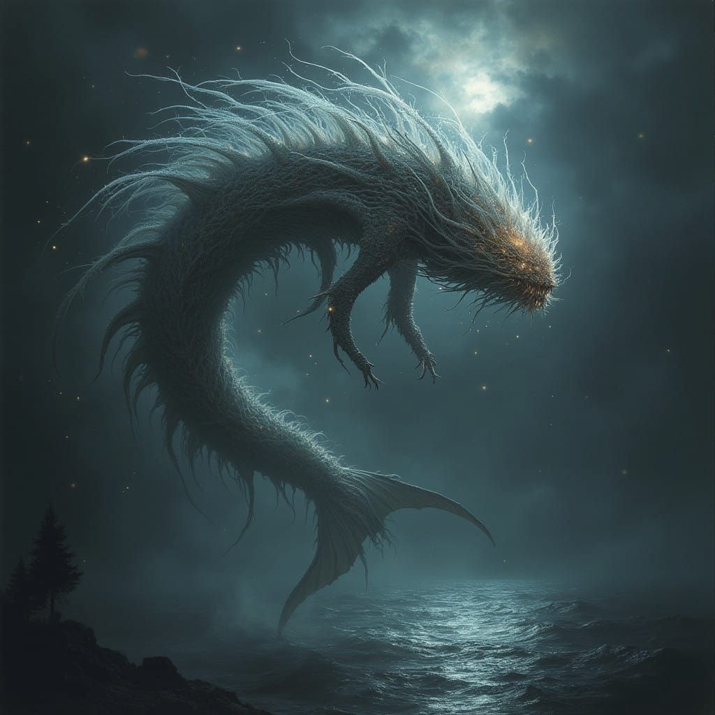 Enigmatic Mermaid of the Ocean Depths