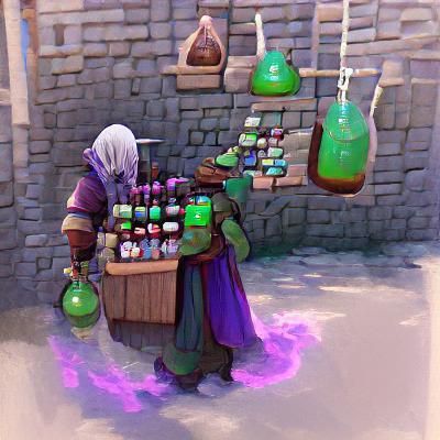 AI Generated Potion Image