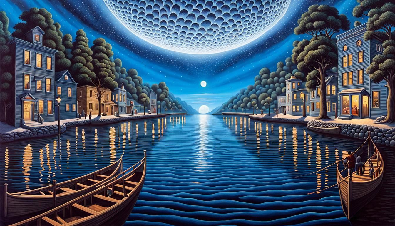 10 pictures (7): Similar Rob Gonsalves was born in Toronto, Canada. Painter of surrealist paintings with a photorealisti...