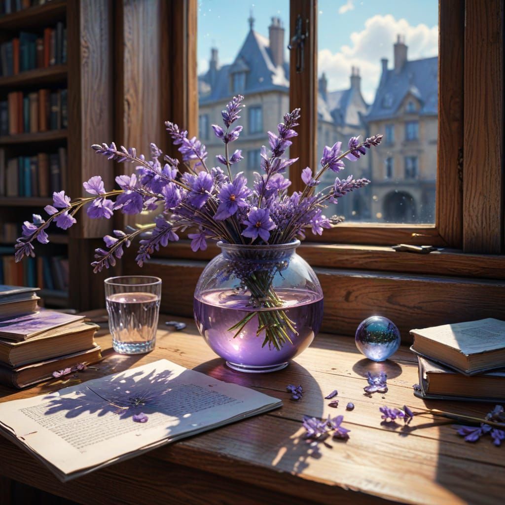 Lavender Desk(2)