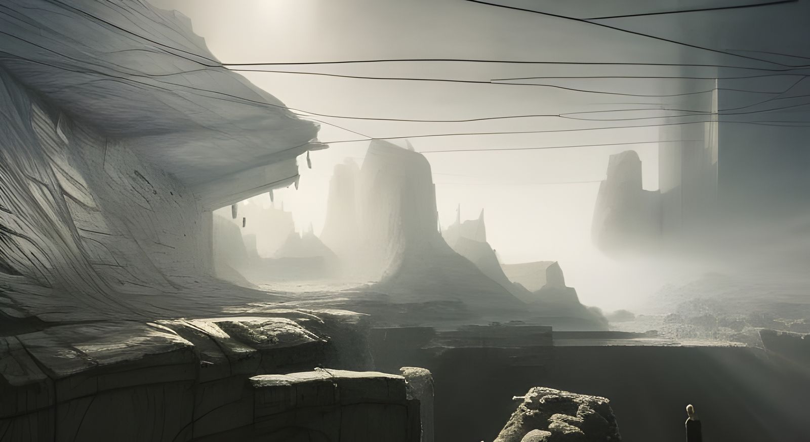 Robot Magazine Cover: Ashcan School Painting in Space