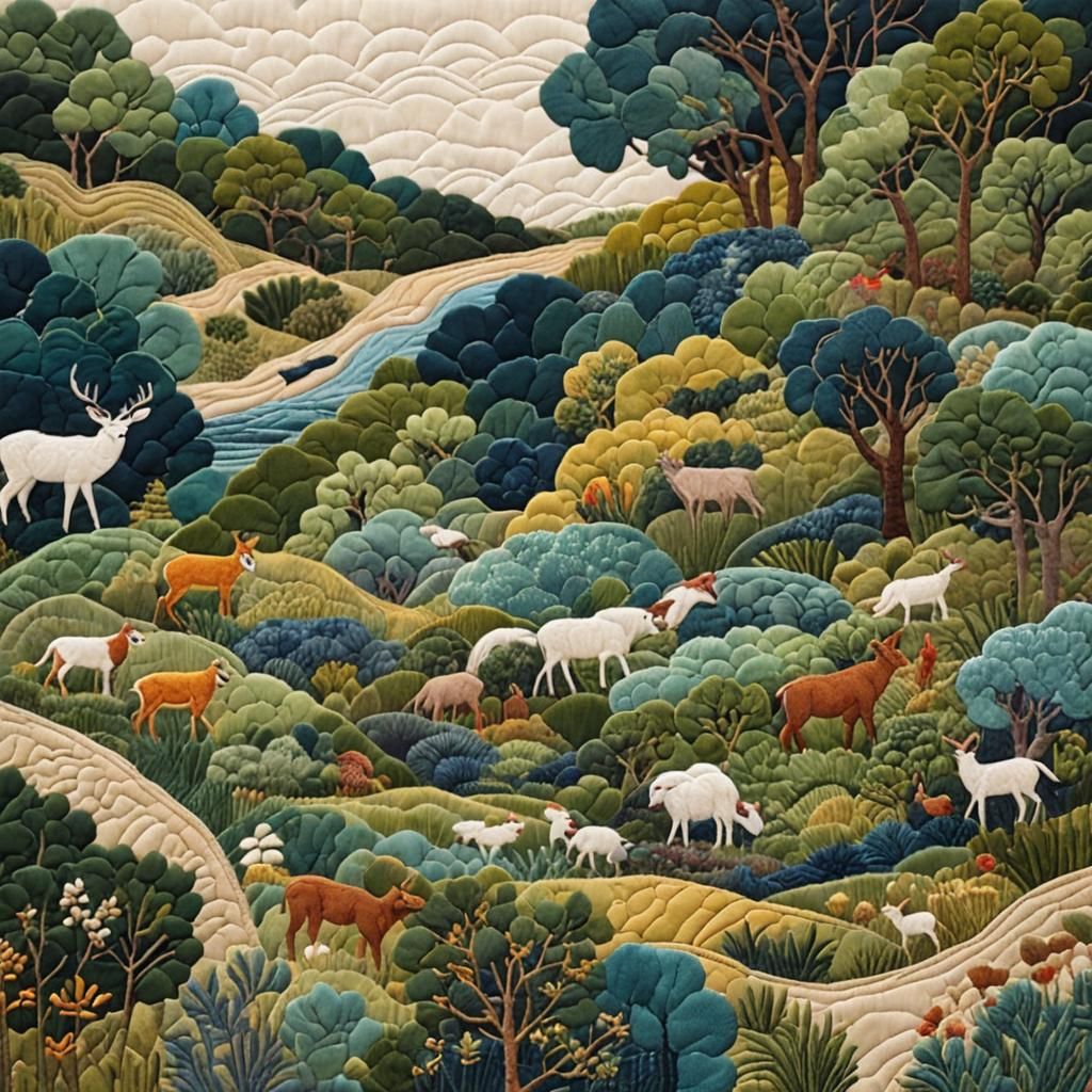 Quilted Scene - Mixing American style with Japanese style te...