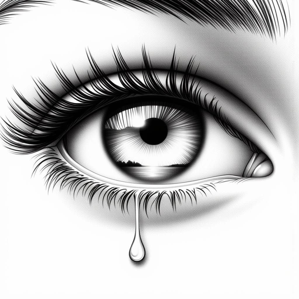 Tears Fall Like Rain, Calming Seaside Sunset Within