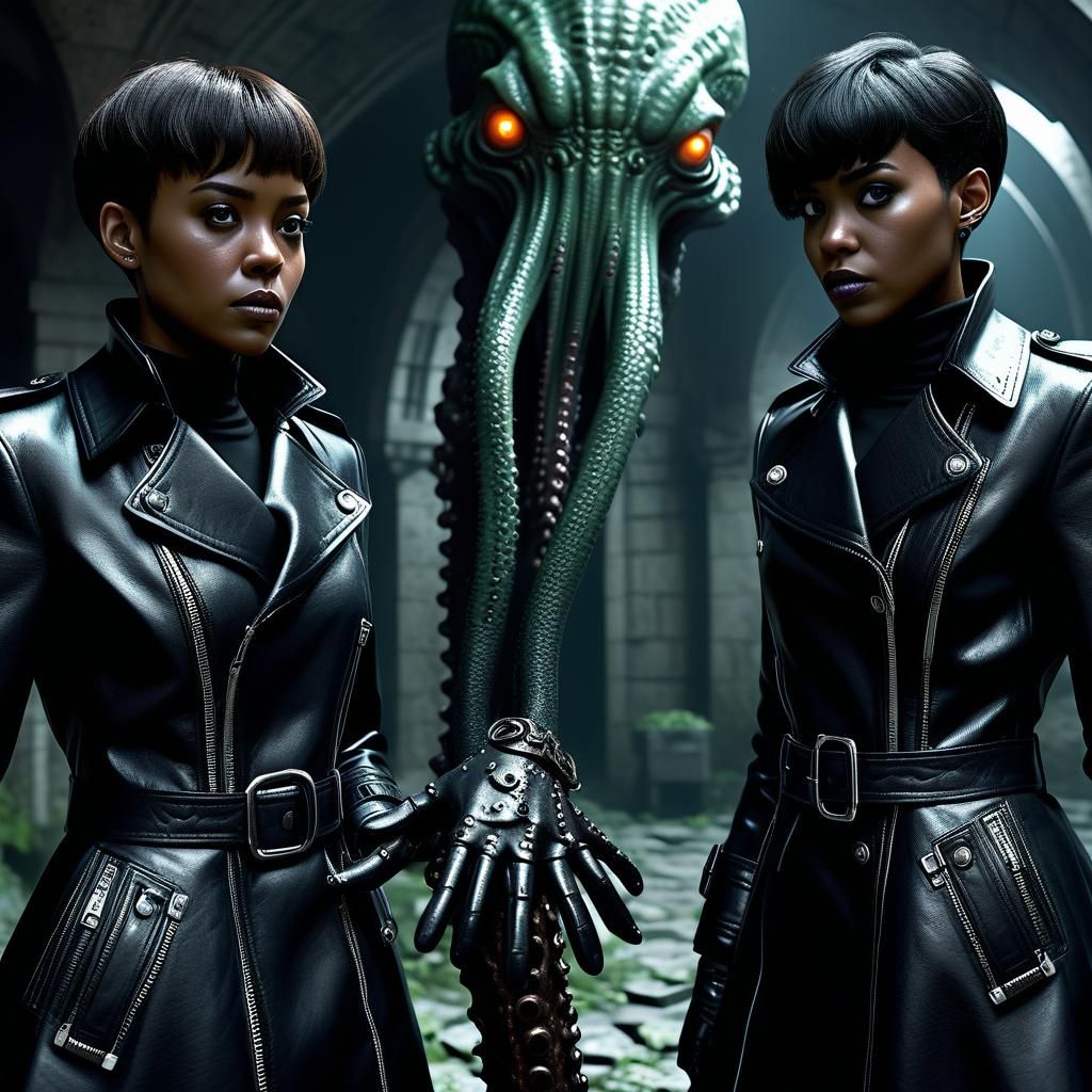 Paranormal Investigators Find Cthulhu Spawn in Dark Crypt