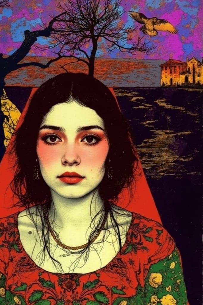 Ethereal Psychedelic Queen of the Kingdom