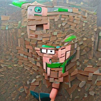 Minecraft Steve Generated by AI