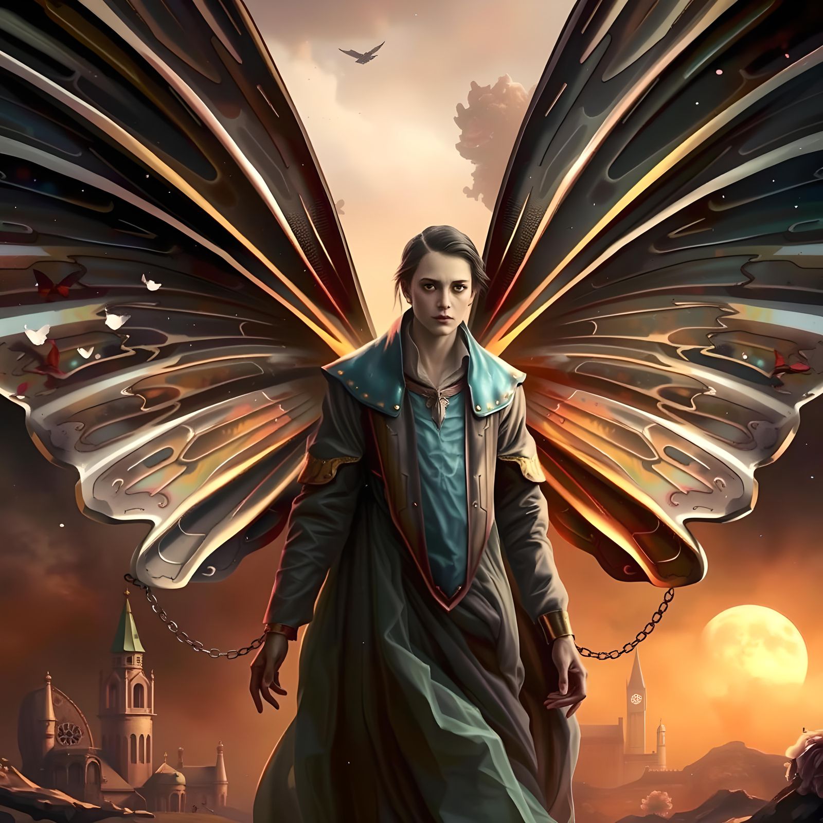 Grim Reaper Butterfly: A Symbolic Transformation