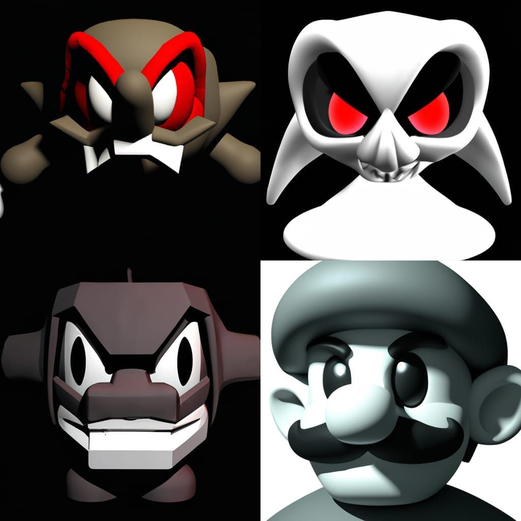 Sinister Villain in 3D GameCube Style