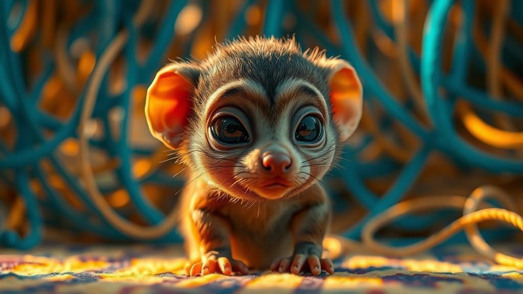 Mystical Snoot at Ritual Transition in a Hyperrealistic Carp...