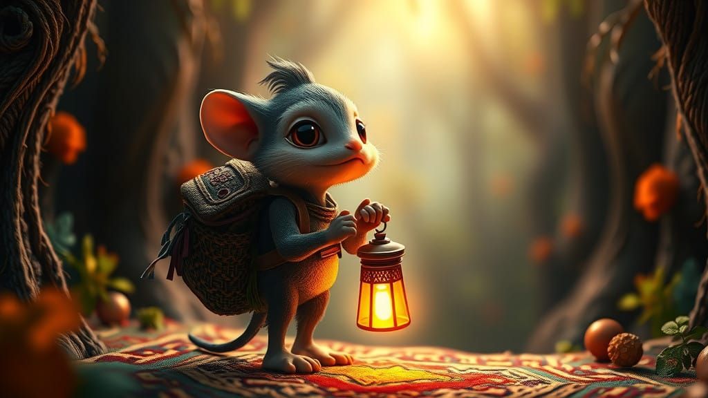 Mystical Snoot at Ritual Transition in a Hyperrealistic Carp...