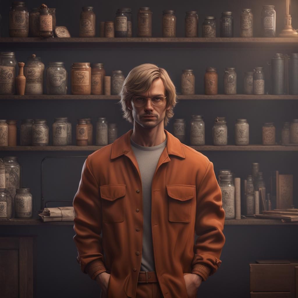 Michael Does Life as Jeffrey Dahmer: Matte Painting